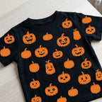 Iron on Pumpkins Transfers stickers 26x Pack - Iron-on Halloween cute Pumpkins Heat Transfer vinyl fabric