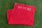 Personalised fishing towel with custom name or text. fishing gifts Any text unique gifts for men fathers day gifts for dad present