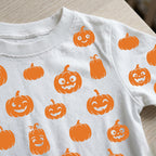 Iron on Pumpkins Transfers stickers 26x Pack - Iron-on Halloween cute Pumpkins Heat Transfer vinyl fabric