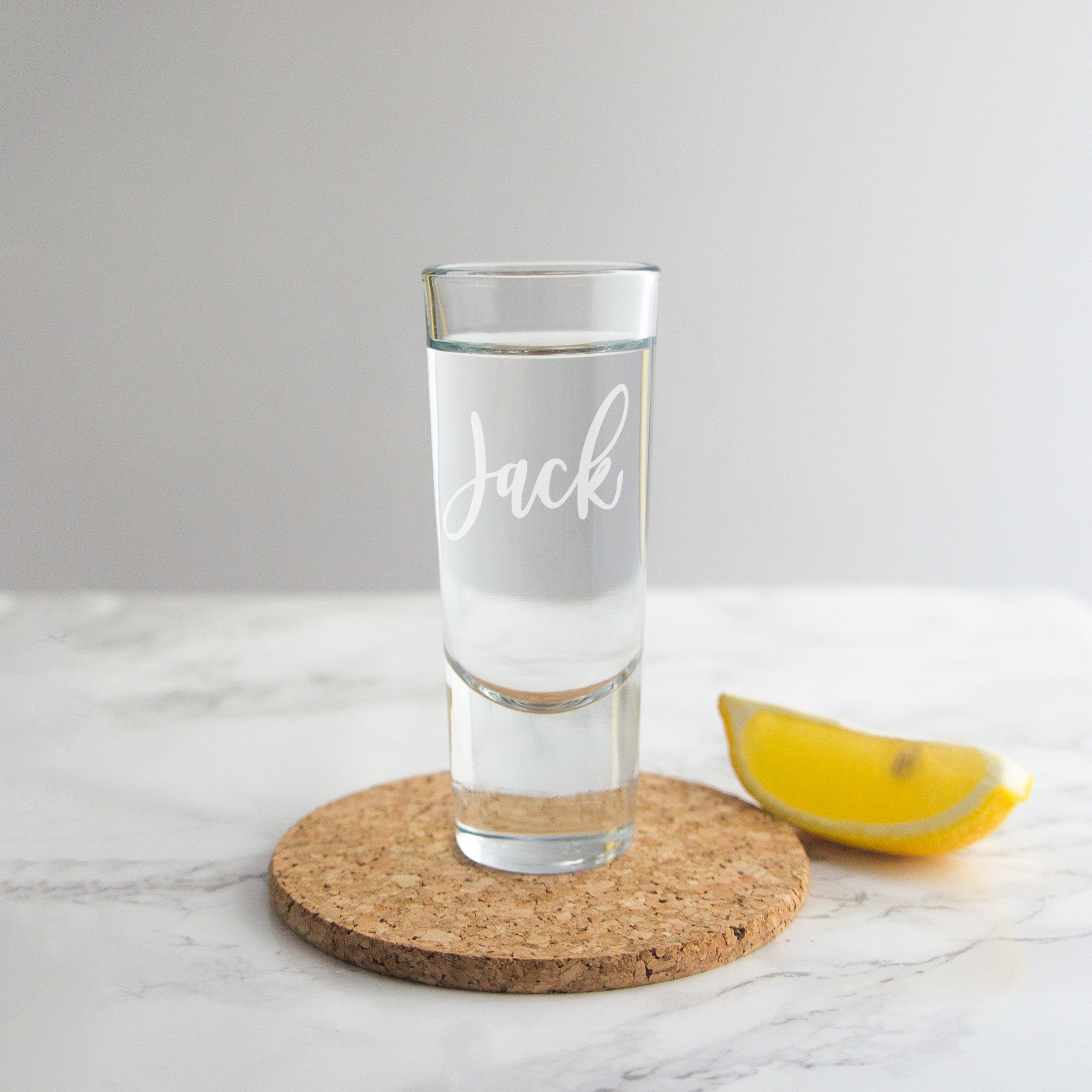 Shot Glass: Personalised Name Engraving (50ml)