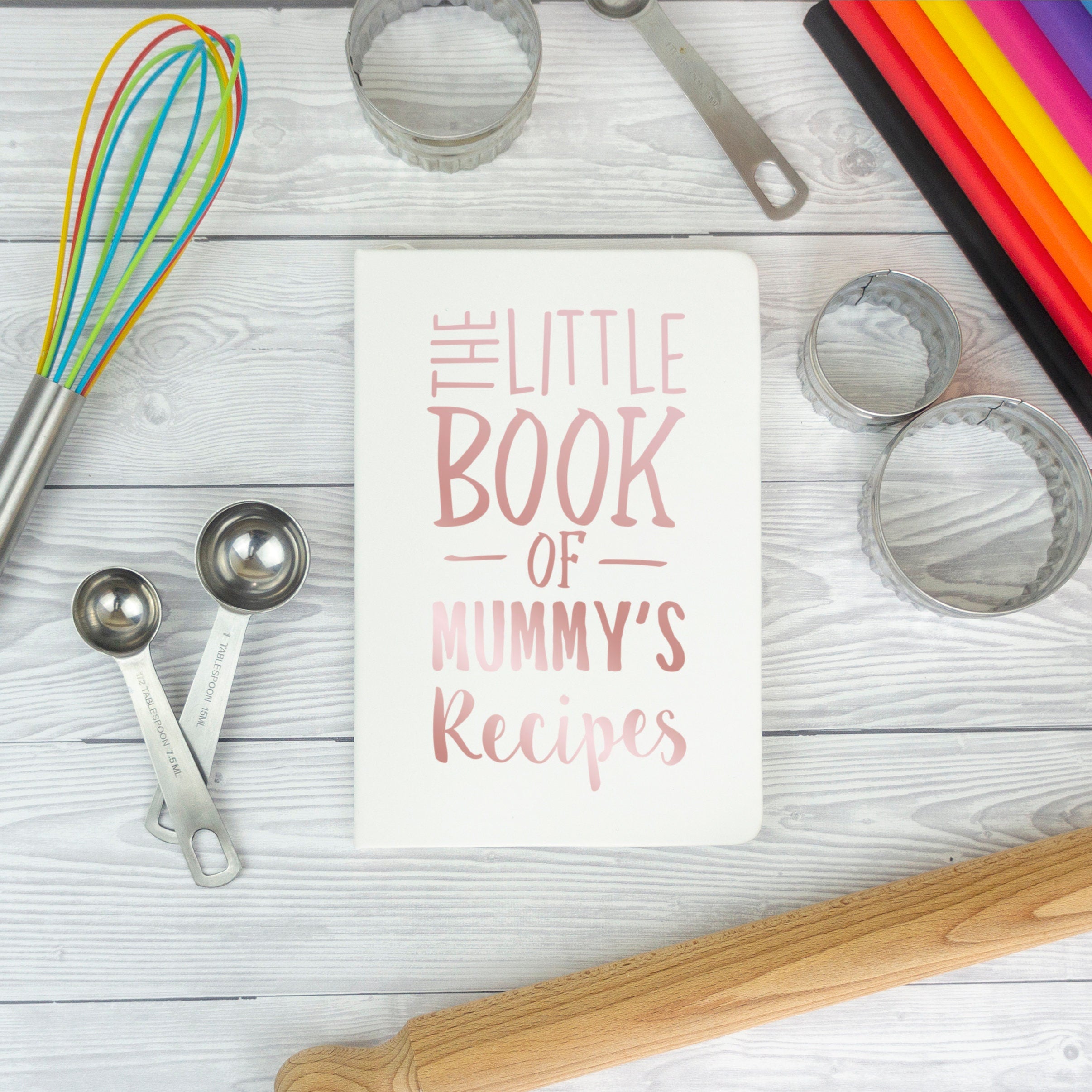 Personalised Recipe Book - blank A5 lined notebook