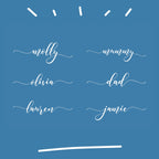 Personalised Gin Balloon Glass with name in script calligraphy, unique gift for her, Etched Gin & Tonic glasses, Custom unique gift