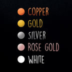 A5 ideas vegan leather notebook with personalised name