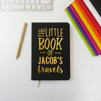 Travel Journal Planner - A5 travellers vegan leather notebook