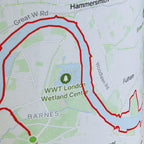 Personalised Strava Activity Mug – Custom Route Map, Running & Cycling Gift, GPS Workout Keepsake for Parkrun gift.