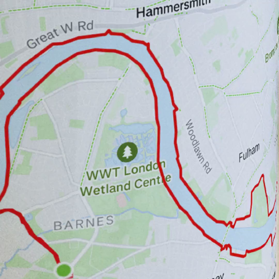 Personalised Strava Activity Mug – Custom Route Map, Running & Cycling Gift, GPS Workout Keepsake for Parkrun gift.